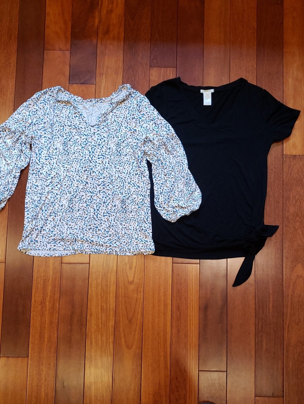 Bundle of 2 shirts. LOFT and Matty M brand. Small and XS